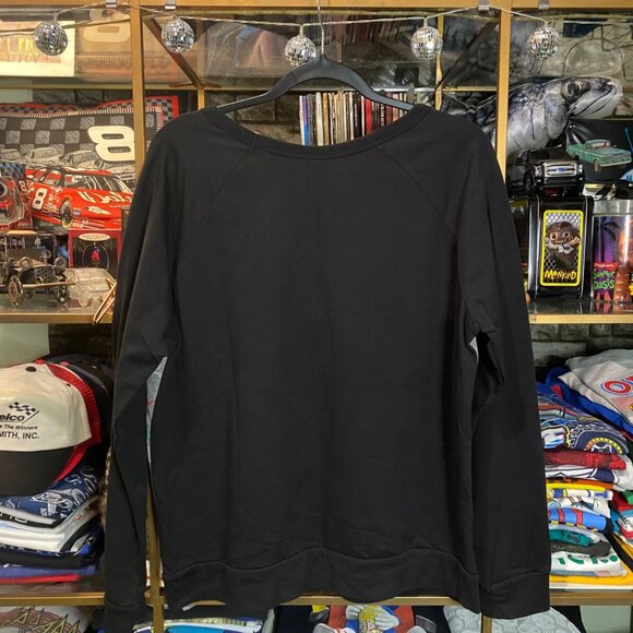 Disney Mickey Mouse Christmas Sweater Women’s Round Neck Black Gray XXL - Picture 2 of 5